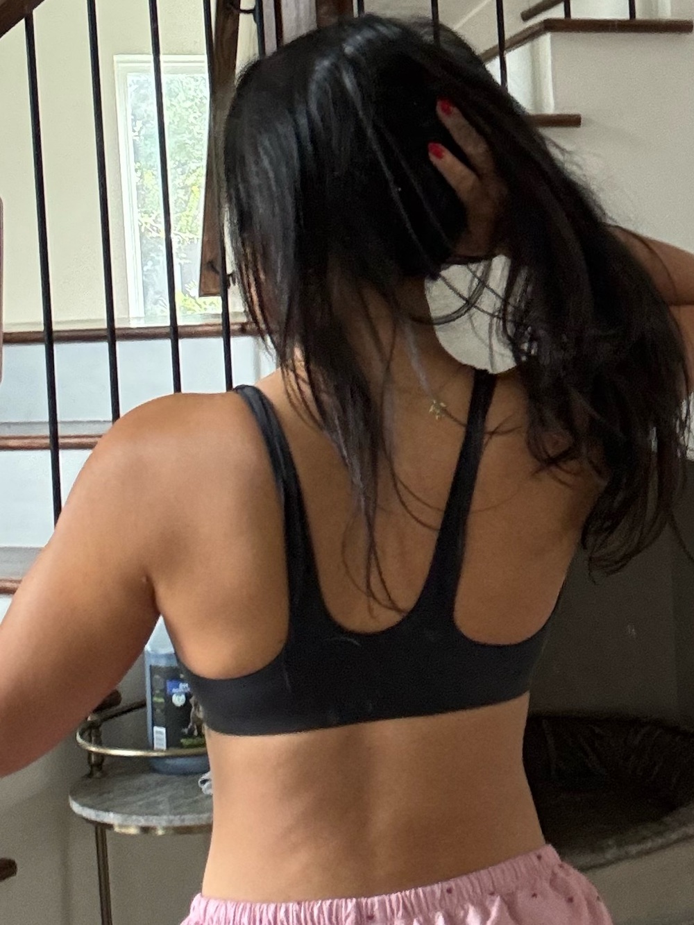 lululemon Wundermost Ultra-Soft Nulu Racerback Bralette, BLACK, Size 6